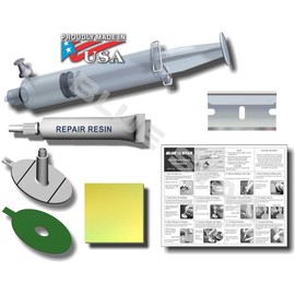 BLUE STAR (2PACK) DIY WINDSHIELD GLASS REPAIR KIT STONE DAMAGE CHIP MODEL # 777