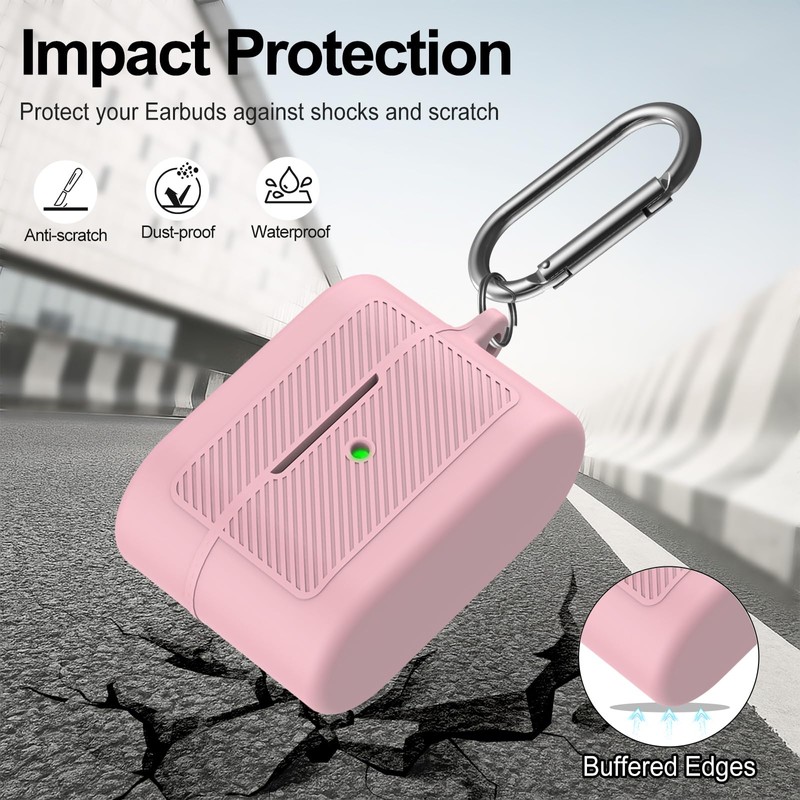 POZCIS for Sony WF-1000XM6 Case Cover, Anti-Scratch Shockproof Soft Silicone