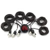 ZHSYMX New Upgrade 12V/24V Five Pressure Air Pressure Gauge 2Inch(52mm)