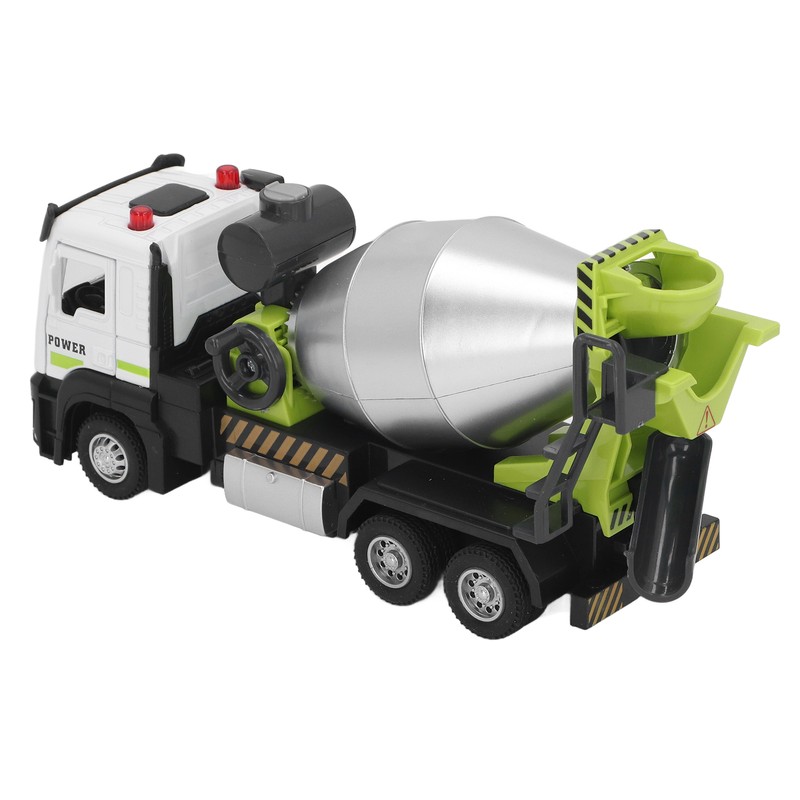 Cement Mixer Toy Truck 1:32 Alloy Pull Back Design Construction