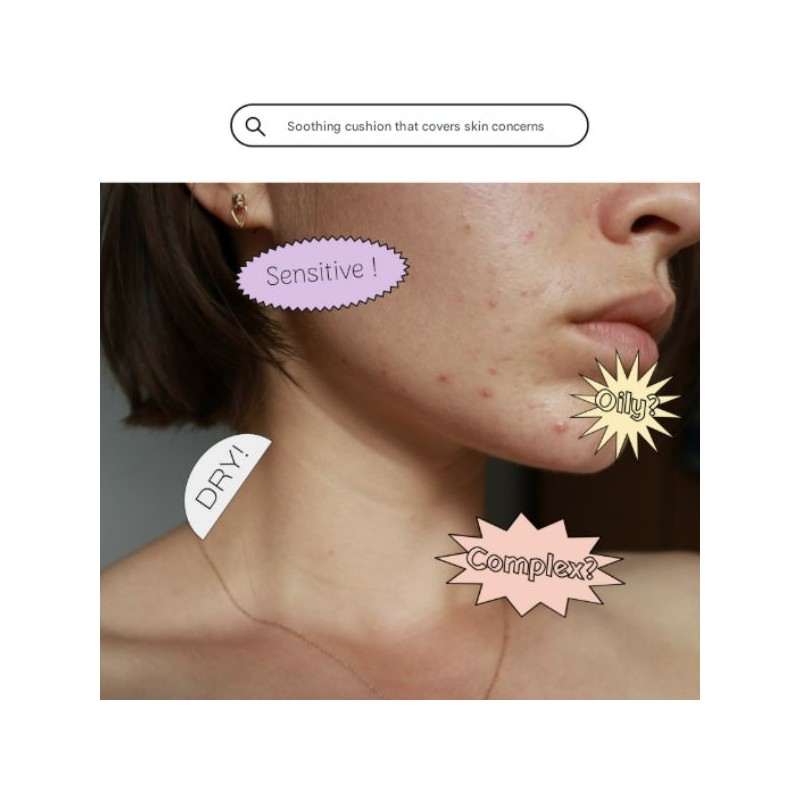 NAKEUP One Night Cover Cushion 14g, Color:02 Beige Nude