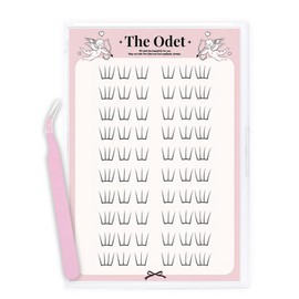Diodette Large-capacity eyelash no-glue eyelash toy 7-11mm, 1 piece, 80 strands / 디오뎃 풀 필요없는 대용량 아이래쉬 노글루 속눈썹 토이 7-11mm, 1개, 80가닥