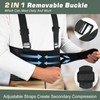 FORESTMOVE Back Brace for Men & Women Lower Back Support