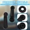 lasuroa 2pcs Manual Window Handle Car, Driver & Passenger Side