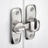 Silver Barn Door Latches,90/180 Degree Gate Lock_B