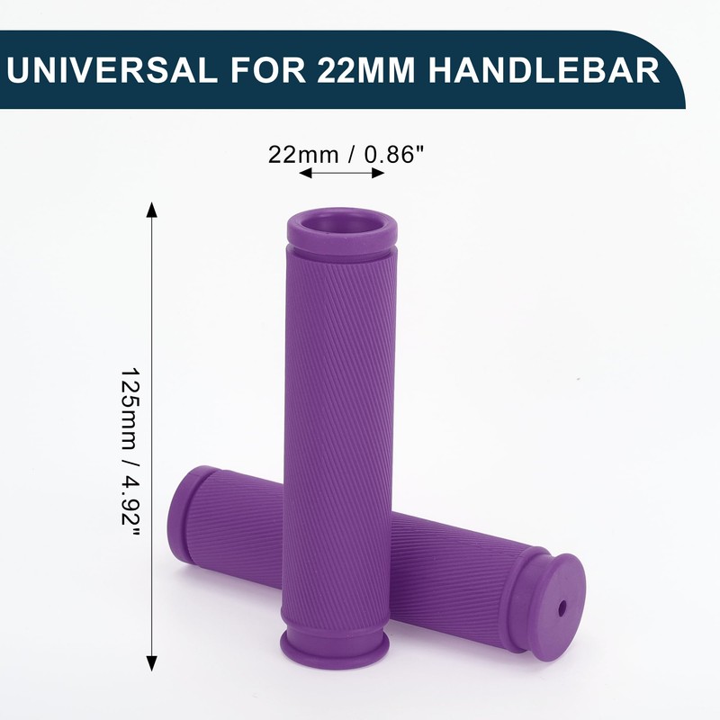 TUCKBOLD Bike Handlebar Grips Covers 125mm Long Soft | Bicycle