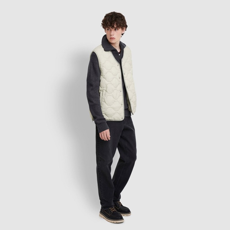 JAJU [JAJU/자주] 남 라이트 다운필 베스트_카키그레이 [JAJU] Men's Light Down