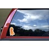 StickerTalk Golden Retriever Vinyl Sticker, 3 inches by 5 inches