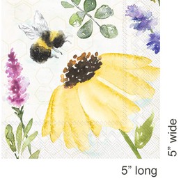 Boston International IHR - Servilletas de papel de 3 capas, tamaño de cóctel de 20 unidades, color crema