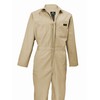 Natural Uniforms Mens Long Sleeve Zip Up Twill Coverall, Stain