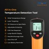 Elitech DIT-220 Infrared Thermometer, High-Precision, Non-Contact Temperature Gun with Laser