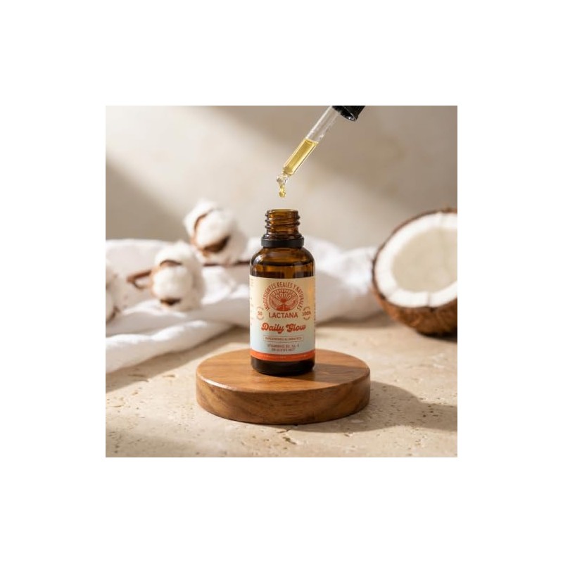 Daily Glow, Vitamina D3 + K2, MCT (aceite de coco),