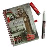 stationary 1 x London Souvenir Notebook Notepad Pen - British