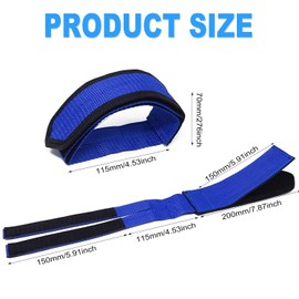 QOOWFEANIG 4 Pairs Bike Pedal Straps Universal Pedal Straps Toe Clips Straps Tape Multicolor Cycling Pedal Straps Bicycle Feet Strap Pedal Straps for Bikes Bikes Bike Pedal Footrest Strips