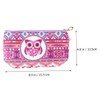 TOVINANNA Cute Owl Design Toiletry Bag Makeup Pouch Travel Essential