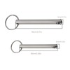 EMSea 4Pcs Quick Release Pins with Spring Loaded Ball End