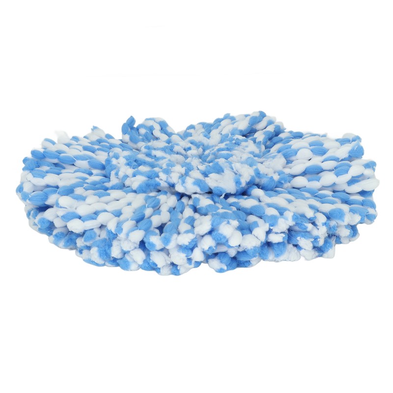 4Pcs Microfiber Rotating Mop Head 360 Spinning Triangular Mop Replacement