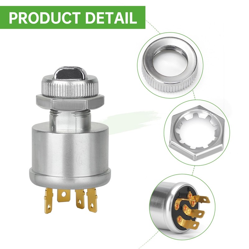 10L0L Golf Cart Ignition Switch 33639-G01 for EZGO E&G All