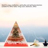 Crystal Pyramid Buddha Epoxy Energy Stone Handicraft for Household Decoration