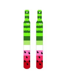 Palick Flag Football PRO Belt Accesories, Watermelon Only Flags for Flag Football (No Belt, No Poppers), One Size