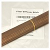 Ougual 50 Pieces Fiber Reed Diffuser Replacement Refill Sticks for