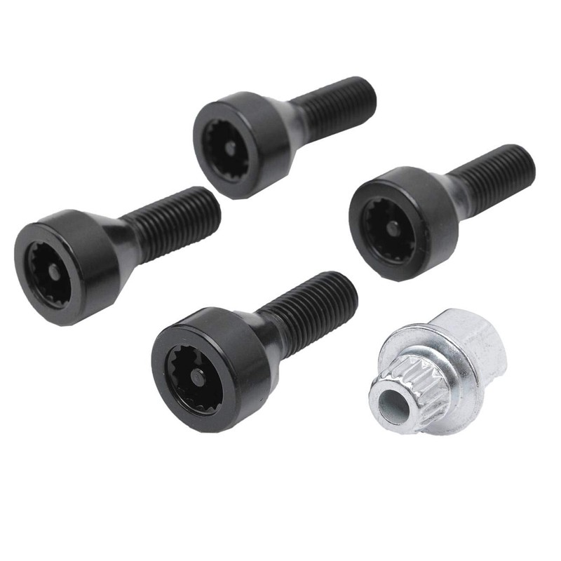 Bapmic Wheel Lock Set 36136786419 M12 x 1.5 Wheel Bolt