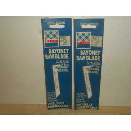 Lenox 2 LENOX Bayonet Saw Blades 3" Roughing Wood Cutting Jigsaw Blades 20775-S336B