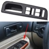 Yctze ABS Car Master Window Switch Control Panel Trim Bezel