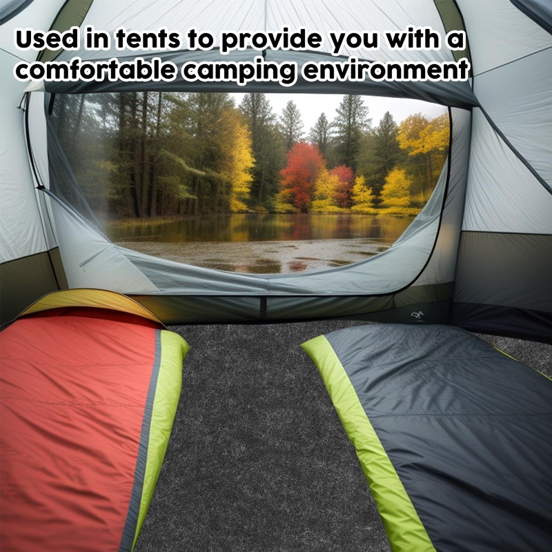 CIEOVO Camping Tent Carpet Mat, 6 x 6 Ft Waterproof