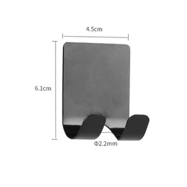 Levemolo Stainless Steel Shaver Rack 4pcs Shaver Holder Rustproof Wall Hook for Kitchen Bathroom Modern Utility Hanger