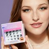 Falscara Multipack, False Eyelashes, Lash Clusters, 'Cat Eye', 18mm-20mm, Includes