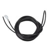Pulley Cable Steel Fitness Cable Black Adjustable Strong Coated Pulley