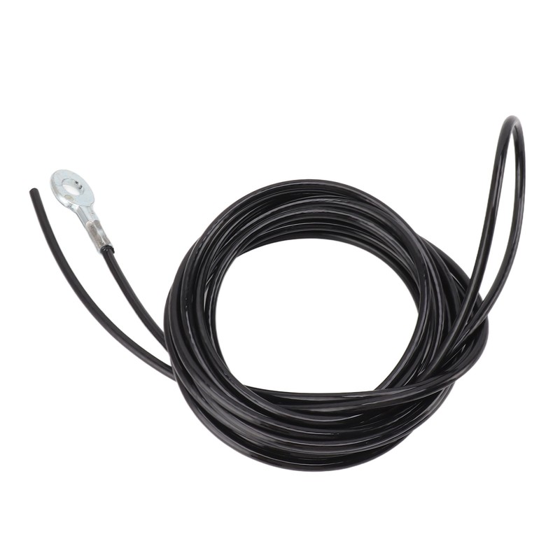 Pulley Cable Steel Fitness Cable Black Adjustable Strong Coated Pulley