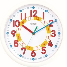 Kumon Publishing DC-53 Study Clock, White, Educational Toy, For Ages 3 and Up