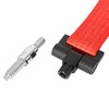 X AUTOHAUX Red Auto Car Vehicle Tow Towing Hook Front