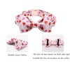 Lionet Paws Dog Collar with Bowtie, Valentine's Day Bowtie for