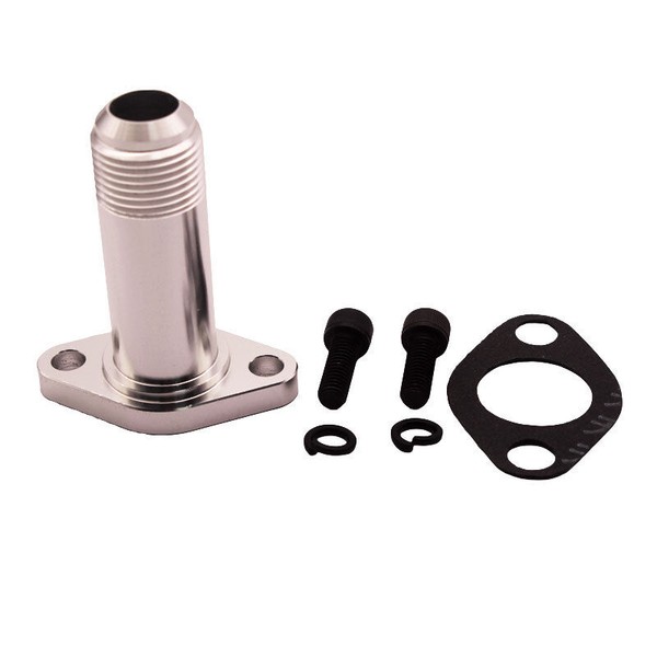 Unbranded Aluminum Alloy 12AN Extended Turbo Drain Fitting For T3/T4