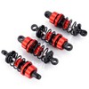 AXspeed Set of 4 Aluminium Shock Absorbers Front and Rear