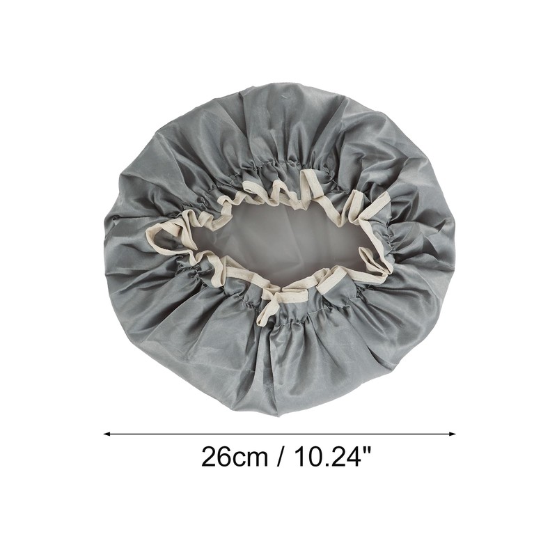 VOCOSTE Shower Cap Hair Cap Double Layer Waterproof Reusable Bath