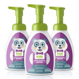 Babyganics Foaming Pump Hand Sanitizer, Alcohol Free, Berry Berry, Kills 99.9% of Common Bacteria, Moisturizing, 8.45 Fl Oz (Pack of 3)