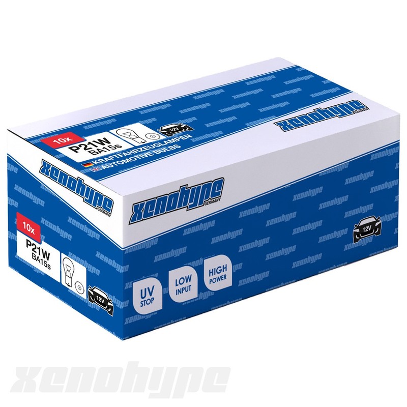 XENOHYPE Classic Line Bay15d P21/5W Set of 10