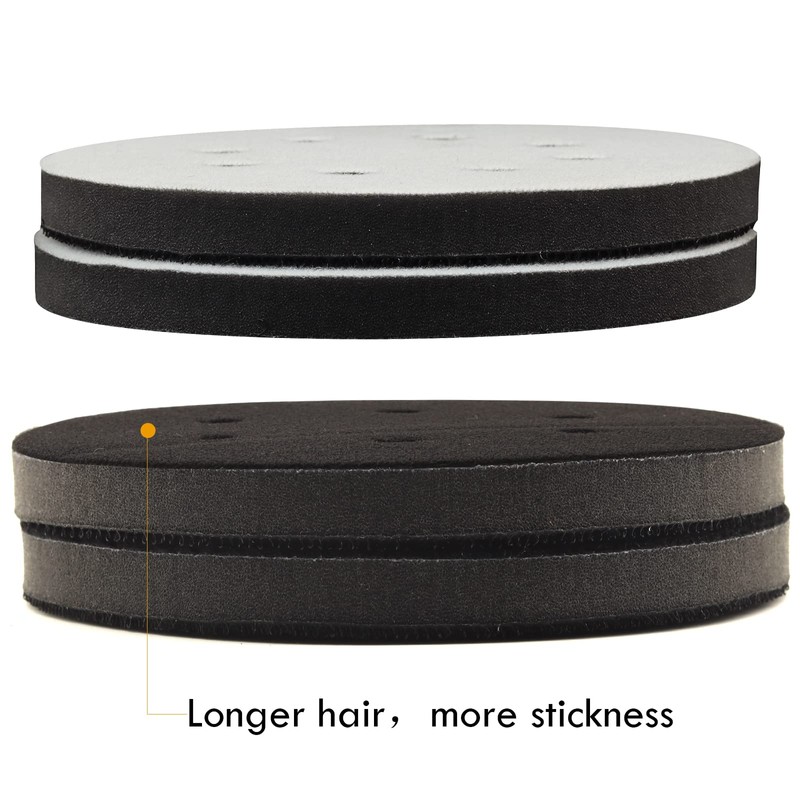 6 Inch 6 Hole Interface Pad Hook and Loop Soft