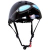 Kiddimoto KMH044M - Fahrrad Skater Helm für Kinder Black Goggle,
