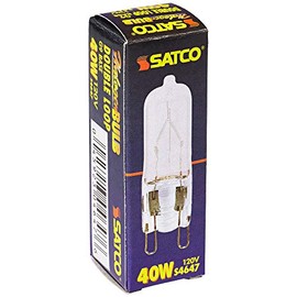 Satco 40 Watt G9 120 Volt Frosted Halogen Light Bulb