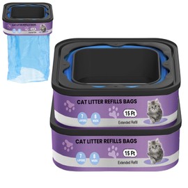 Cat Litter Refill for Cat Genie Standard, Enhanced and Extra Large Litter Box Refill, 15 ft. 2 Boxes, Ultra Odor Control Scented