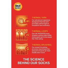 HEAT HOLDERS Sleep Socks Feather Turnover Cuff Rose Taupe Cream Twist (4-8UK 5-9US)