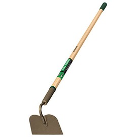 Truper 30006 Welded Garden Hoe - 6-Inch Welded Steel Head, 54-Inch Wood Handle with 7-Inch Non-Slip Grip