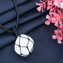 Collares de cristal para mujer, joyería de moda, colgante de cristal con piedras preciosas para curación de energía espiritual, reiki, chakra, colgante de cristales y piedras curativas regalo espiritual, Gema, cuarzo transparente,