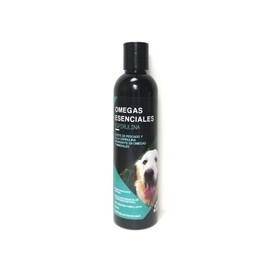 SPM Aceite de pescado y Espirulina orgánica 100% natural para perros y gatos, suplemento líquido abundante en Omega 3 especializada en aumentar la cantidad y calidad de proteínas, nutrientes y aminoácidos ingeridos, combate alergias y actúa como desintox