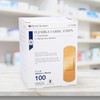 Henry Schein Adhesive Fabric Bandage Strips, 1" x 3", Sterile,
